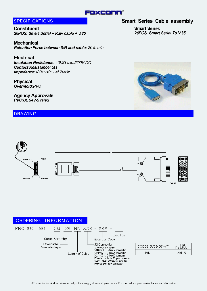 CQD2610V35-001-YF_7120634.PDF Datasheet