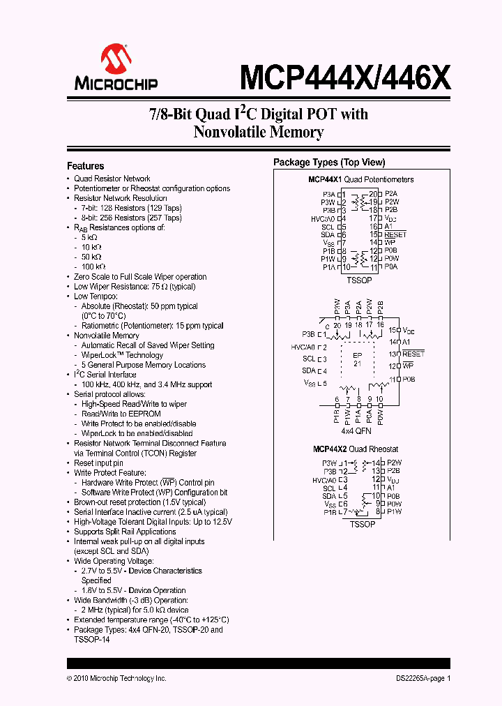 MCP4461T-103EST_7146907.PDF Datasheet