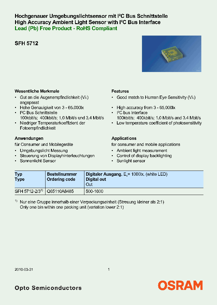 SFH5712_7147110.PDF Datasheet