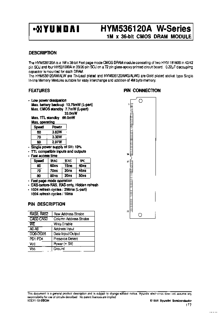 HYM536120ALW-60_7177605.PDF Datasheet