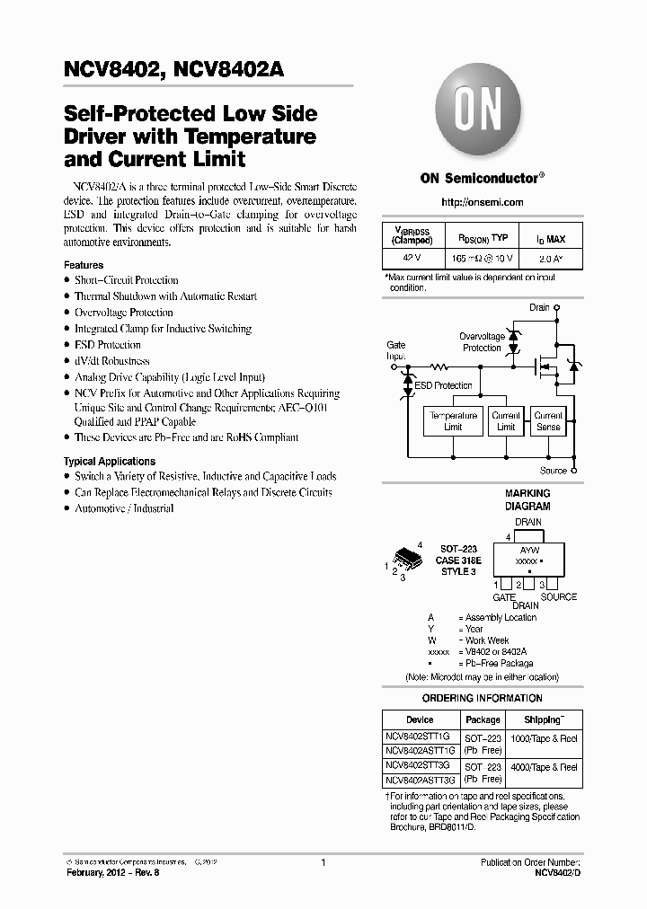 NCV8402A_7195500.PDF Datasheet