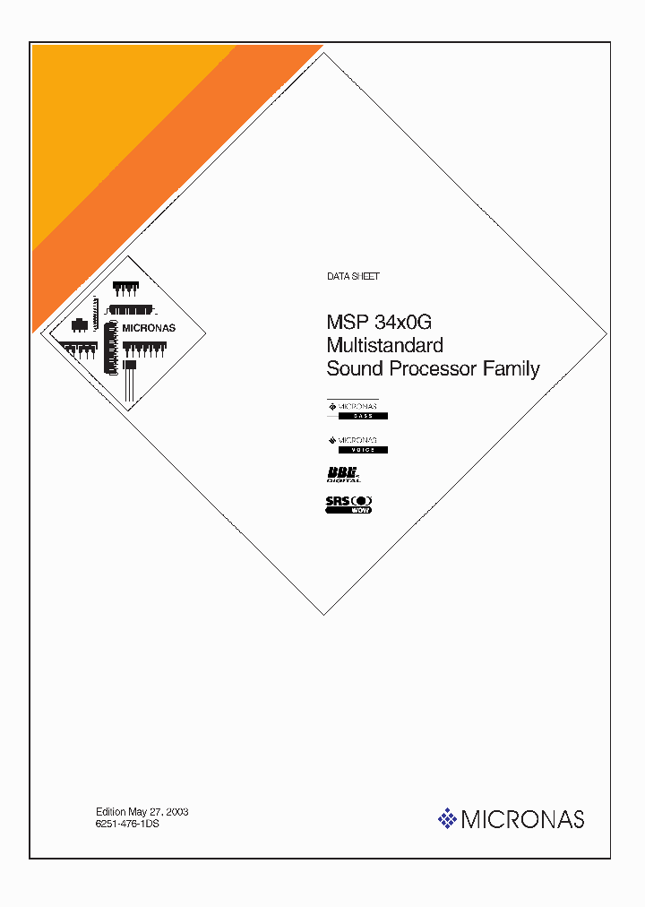 MSP3400G_7199219.PDF Datasheet
