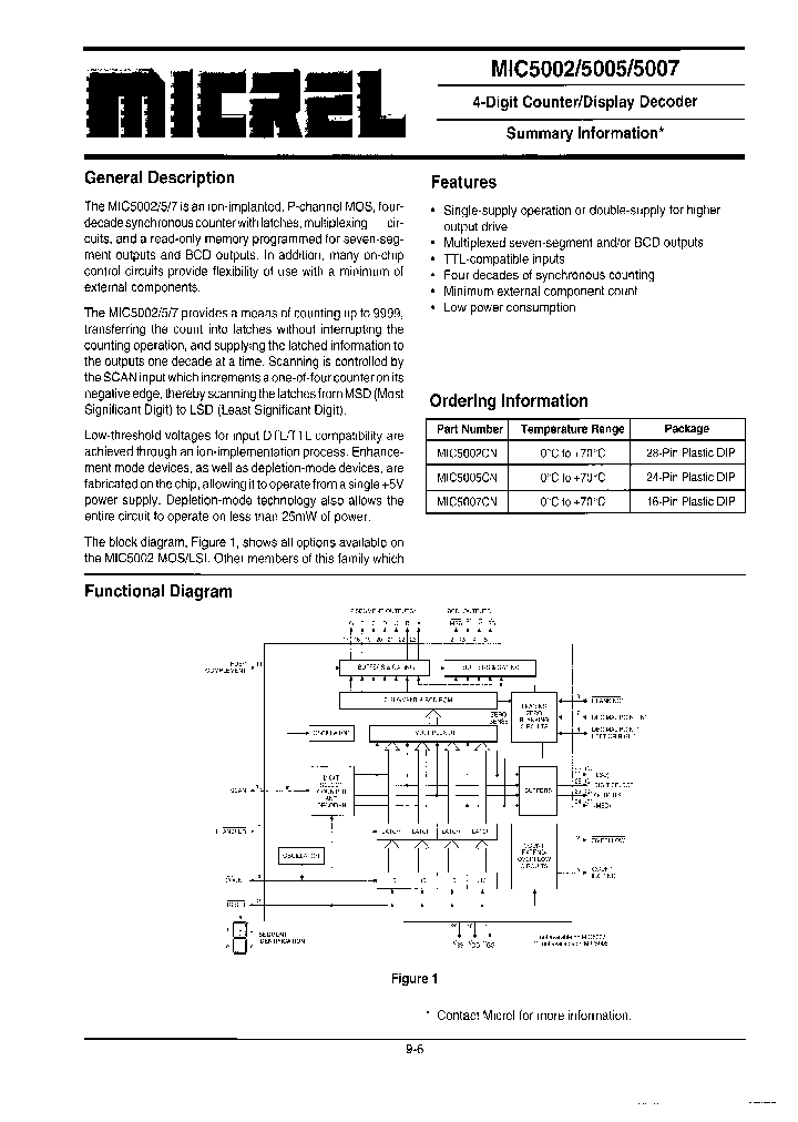 MIC5007CN_7211936.PDF Datasheet