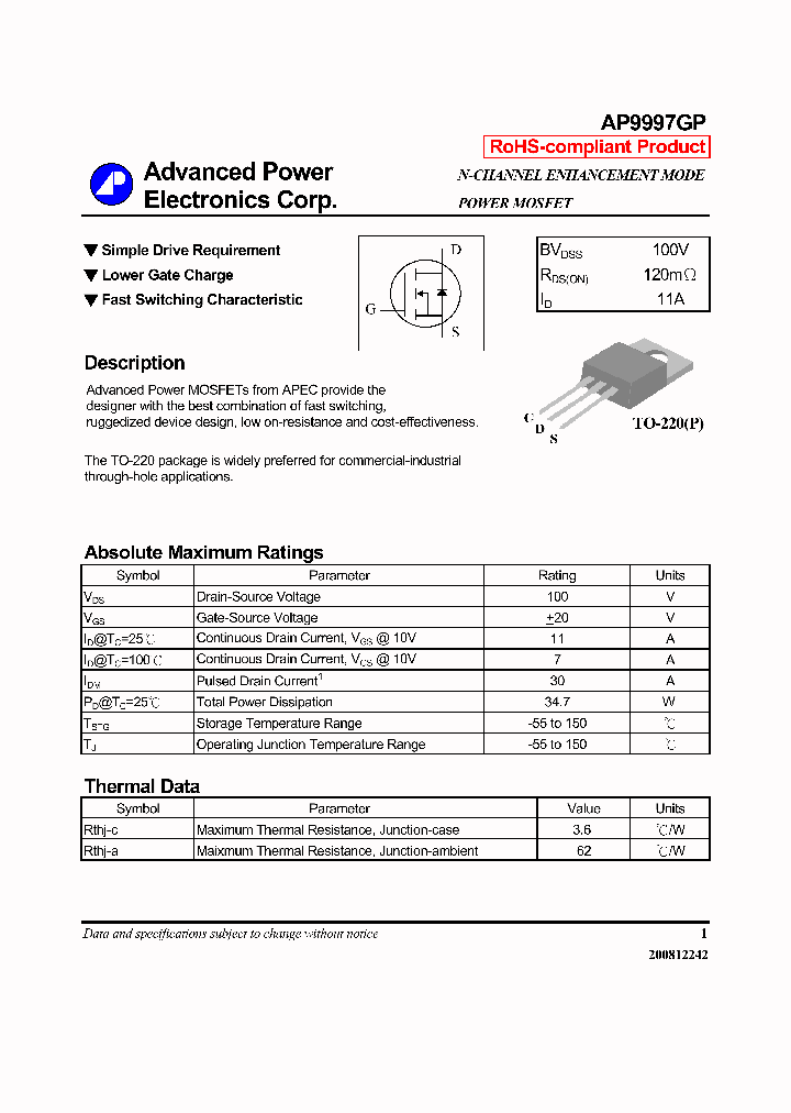 AP9997GP_7217643.PDF Datasheet