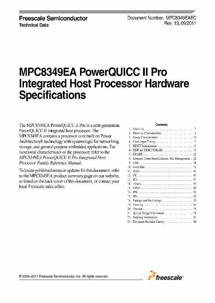 MPC8349CVVAGDB_7219885.PDF Datasheet