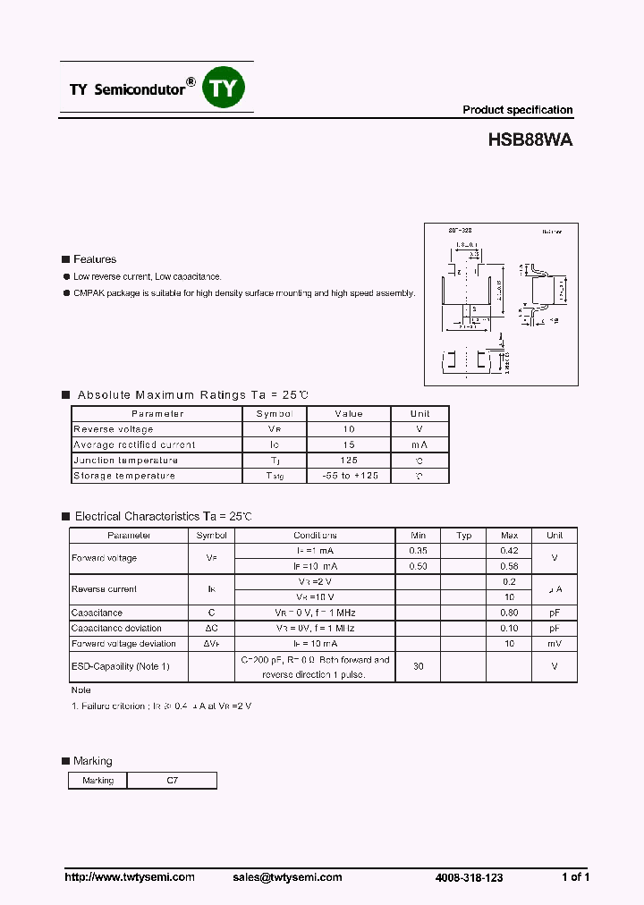 HSB88WA_7227574.PDF Datasheet