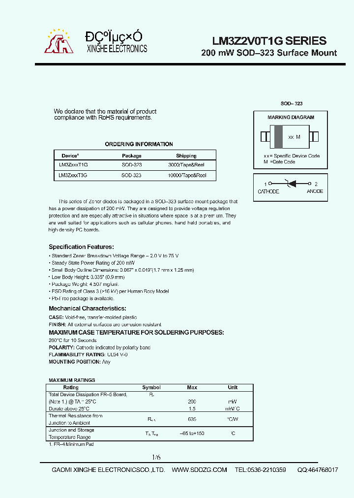 LM3Z2V0T1G_7231627.PDF Datasheet