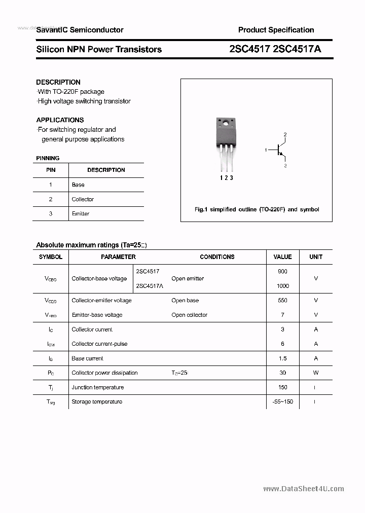 2SC4517_7234677.PDF Datasheet