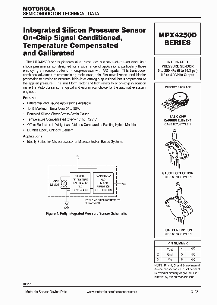 MPX4250D_7237995.PDF Datasheet