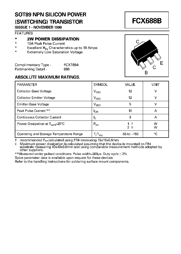 FCX688B_7243495.PDF Datasheet