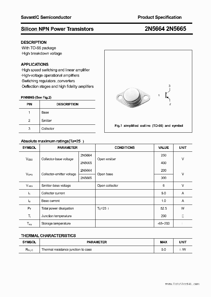 2N5664_7245335.PDF Datasheet