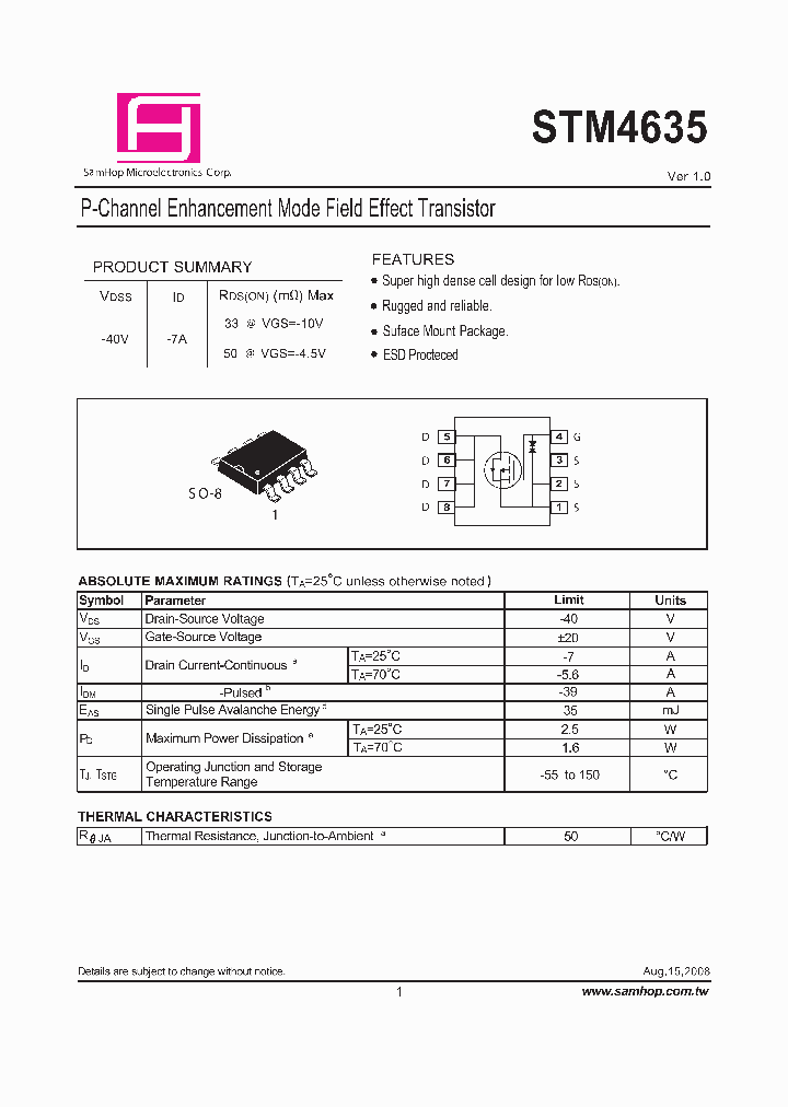 STM4635_7248673.PDF Datasheet