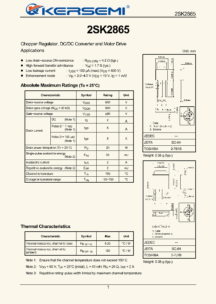 K2865_7257063.PDF Datasheet