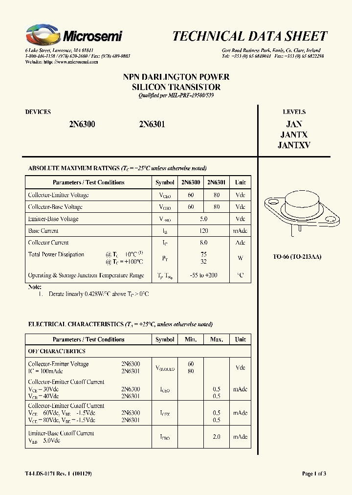 2N63001_7258514.PDF Datasheet