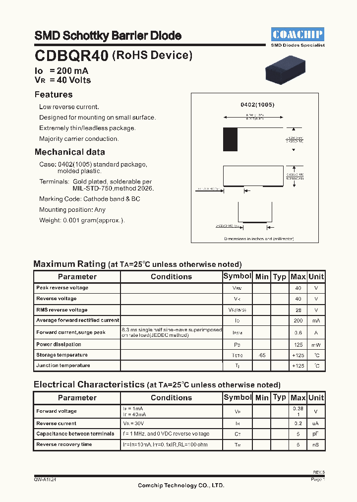 CDBQR40_7262940.PDF Datasheet