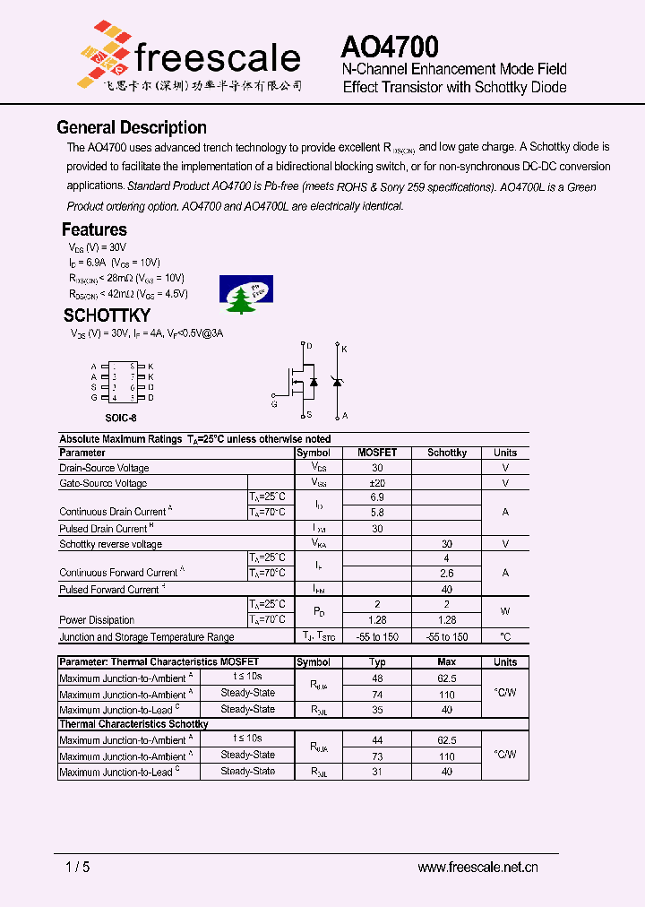 AO4700_7268265.PDF Datasheet