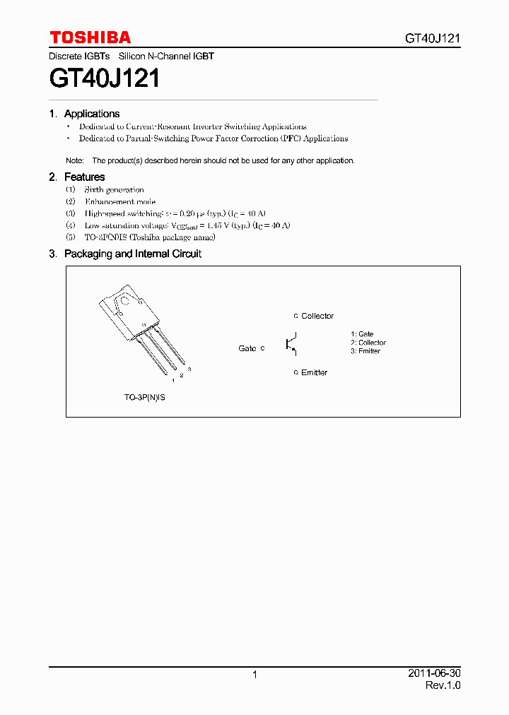 GT40J121_7281787.PDF Datasheet