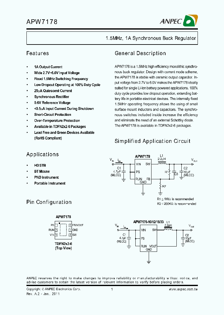 APW7178_7290333.PDF Datasheet