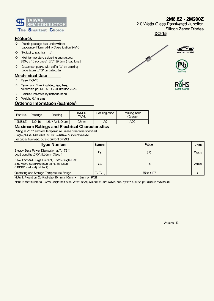 2M68Z13_7296643.PDF Datasheet