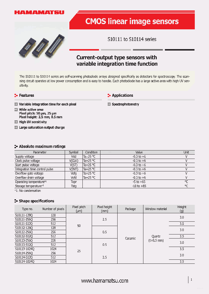 S10113_7300326.PDF Datasheet