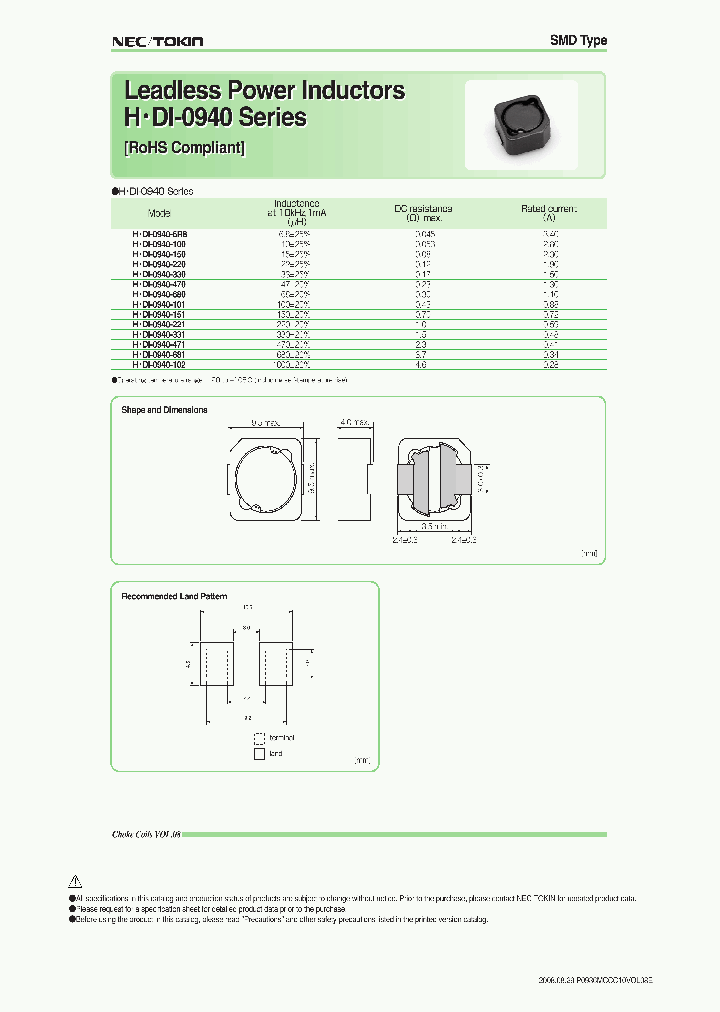 HDI-0940-150_7302721.PDF Datasheet