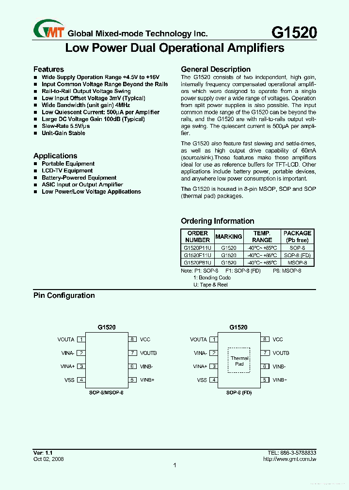 G1520_7303781.PDF Datasheet