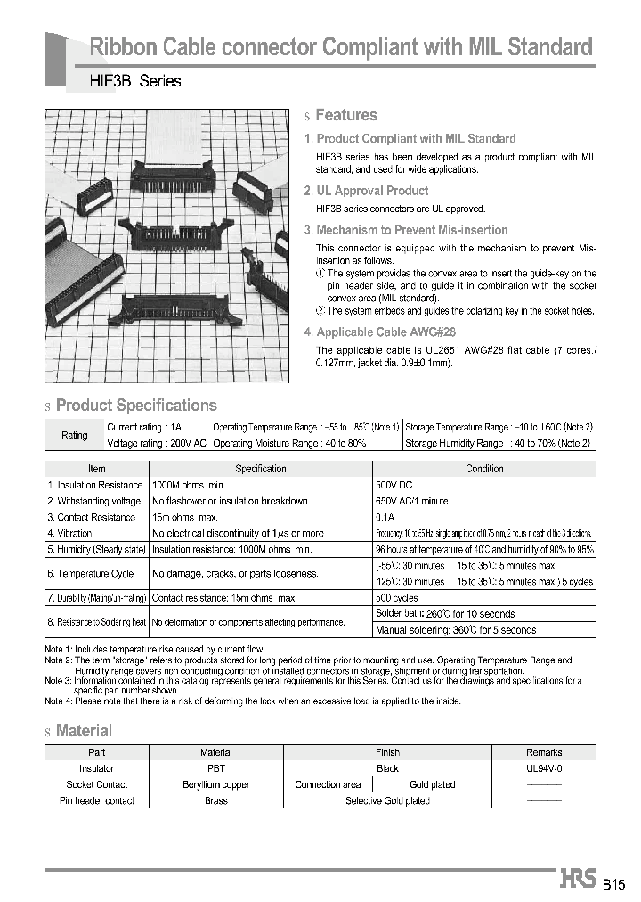 HIF3BB-64D-254R_7303911.PDF Datasheet