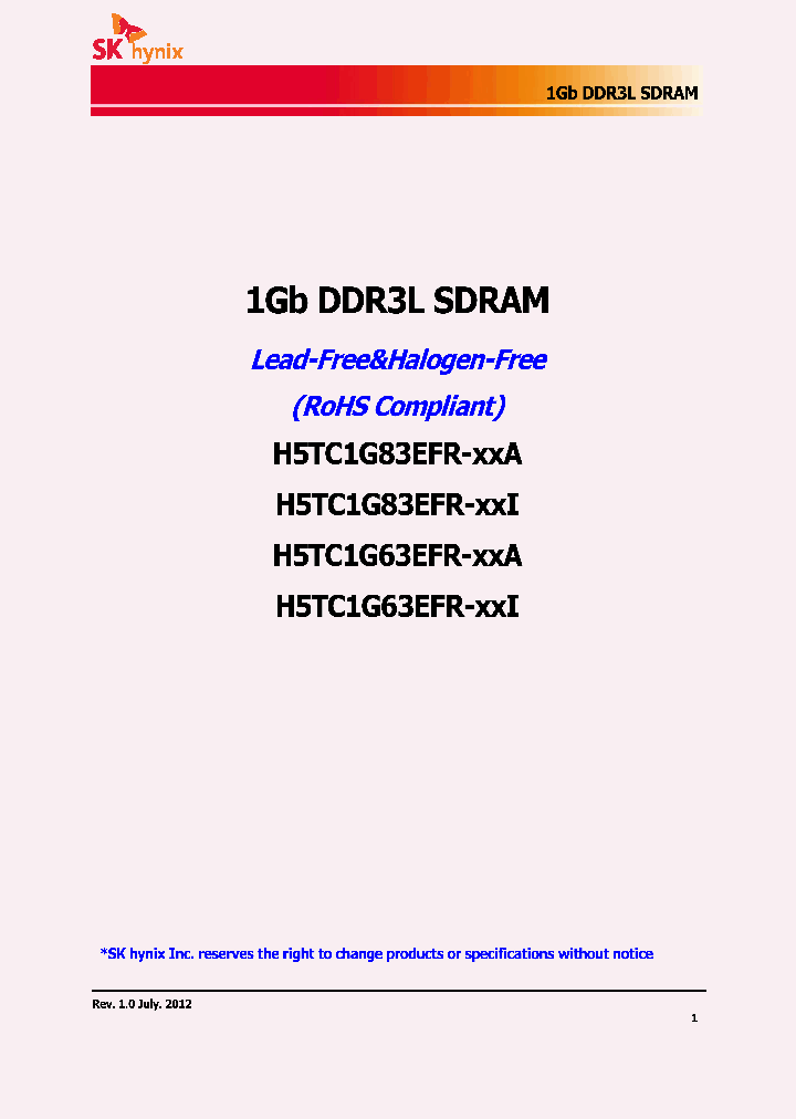 H5TC1G83EFRPBA_7306390.PDF Datasheet