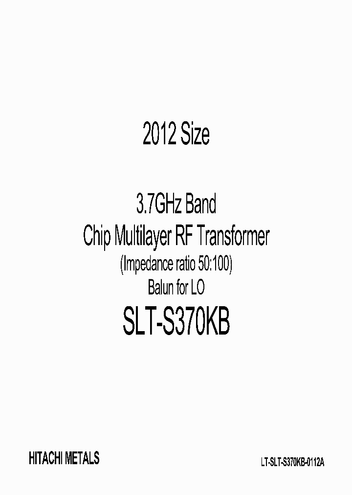 SLT-S370KB_7309864.PDF Datasheet