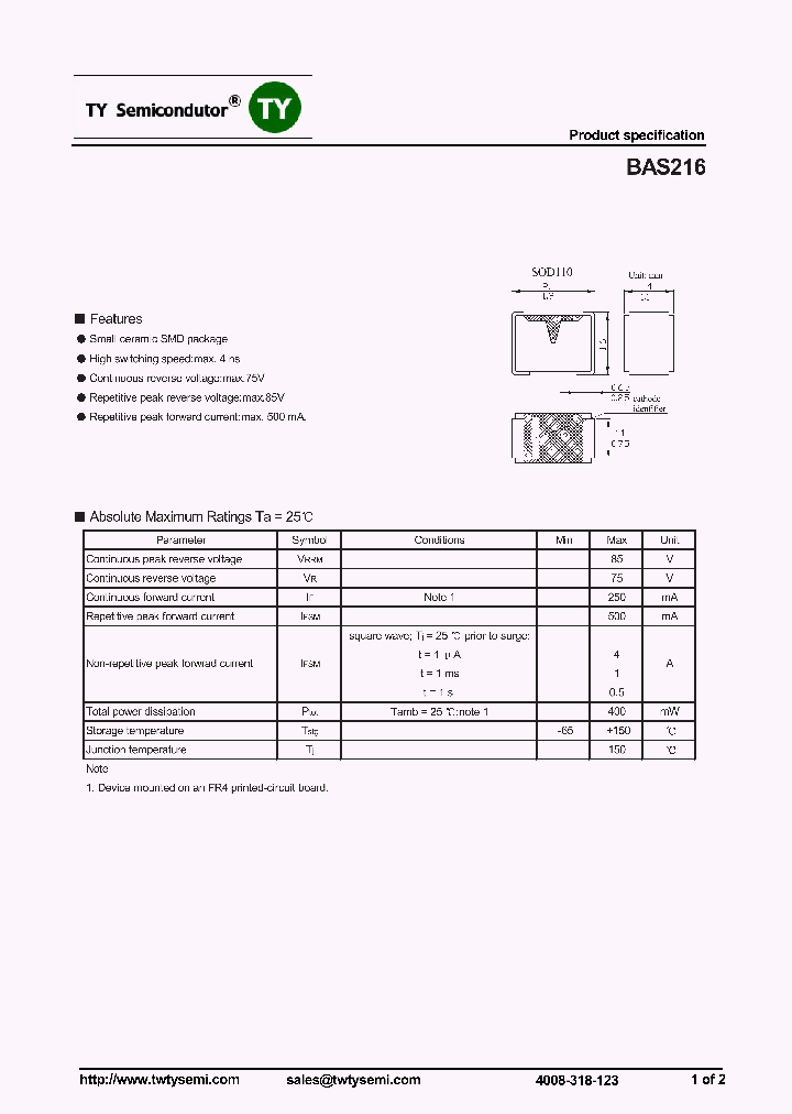 BAS216_7311803.PDF Datasheet