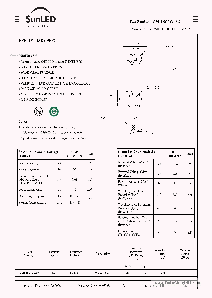 ZMDK55W-A2_7319804.PDF Datasheet