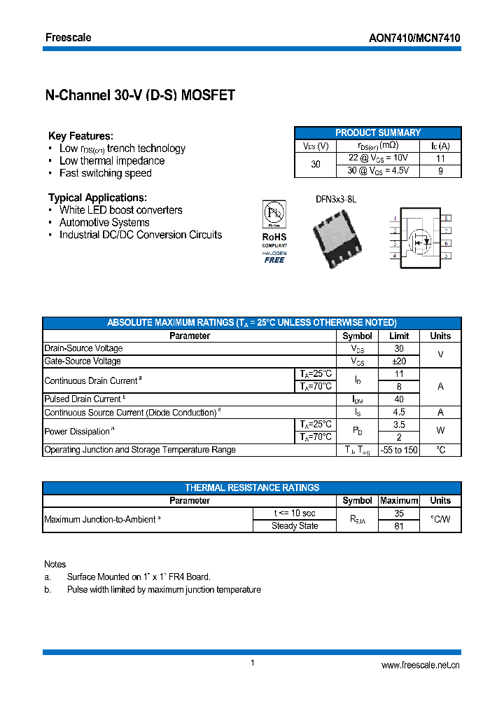 MCN7410_7321385.PDF Datasheet