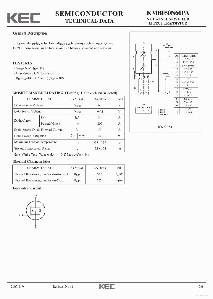 050N60PA_7325887.PDF Datasheet
