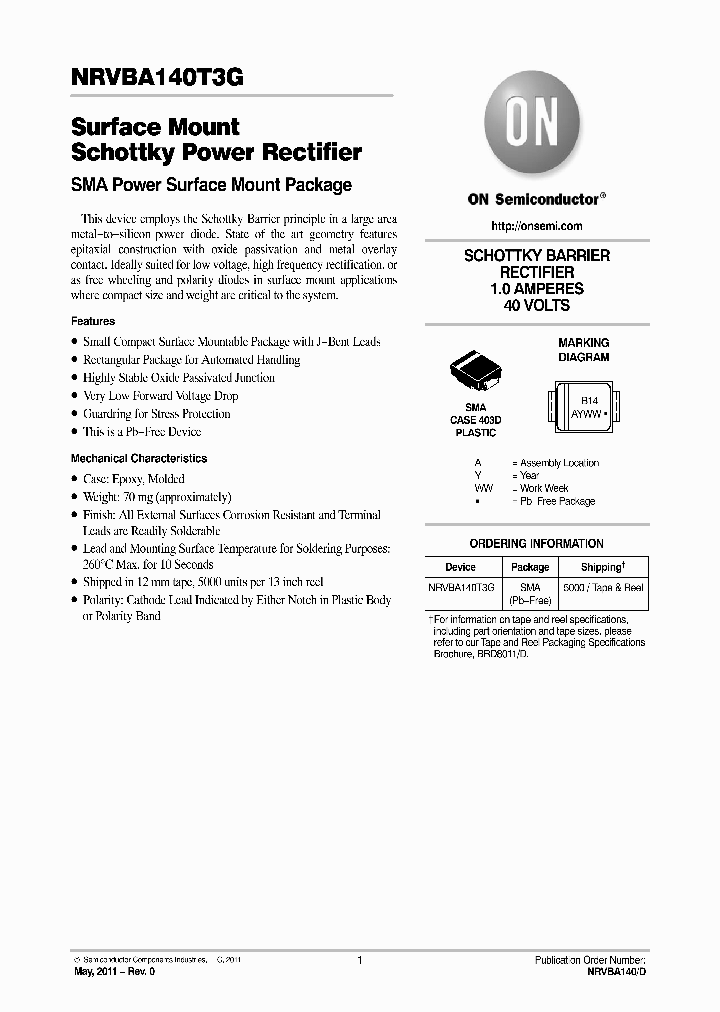 NRVBA140T3G_7326375.PDF Datasheet