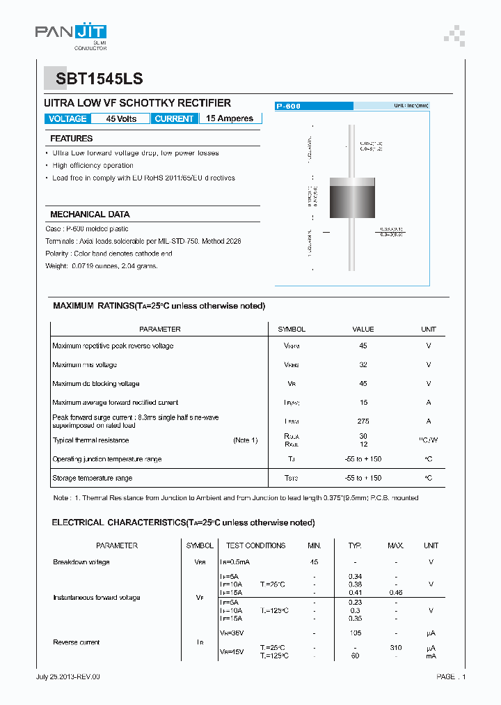 SBT1545LS_7333649.PDF Datasheet