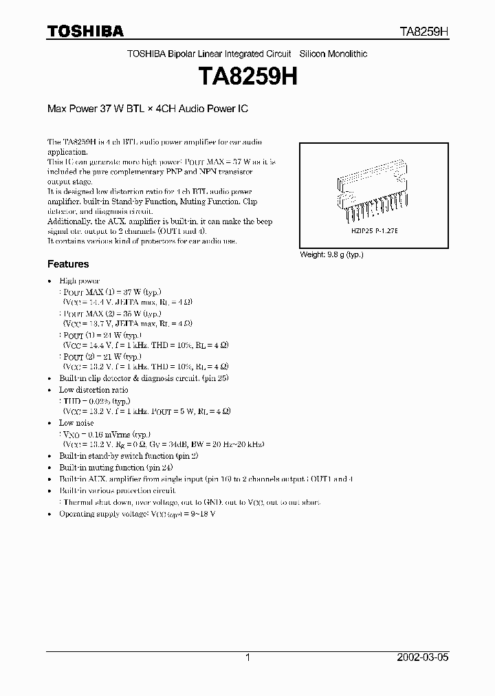 TA8259H_7338105.PDF Datasheet