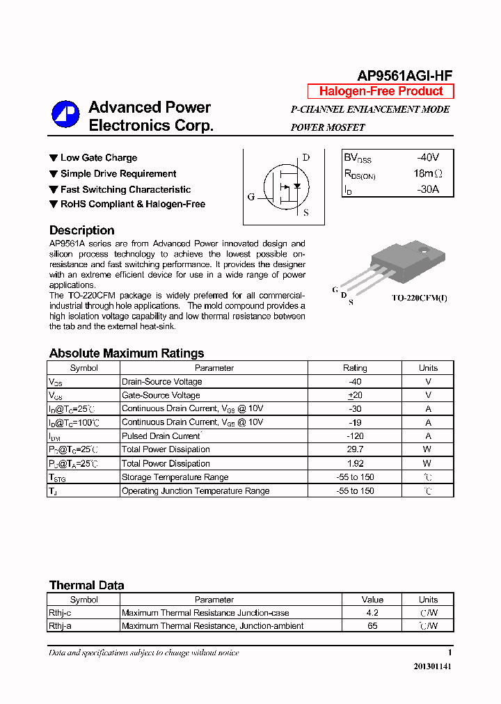AP9561AGI-HF_7339928.PDF Datasheet