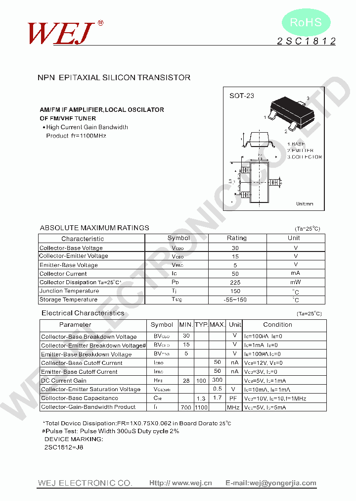 2SC1812_7341497.PDF Datasheet