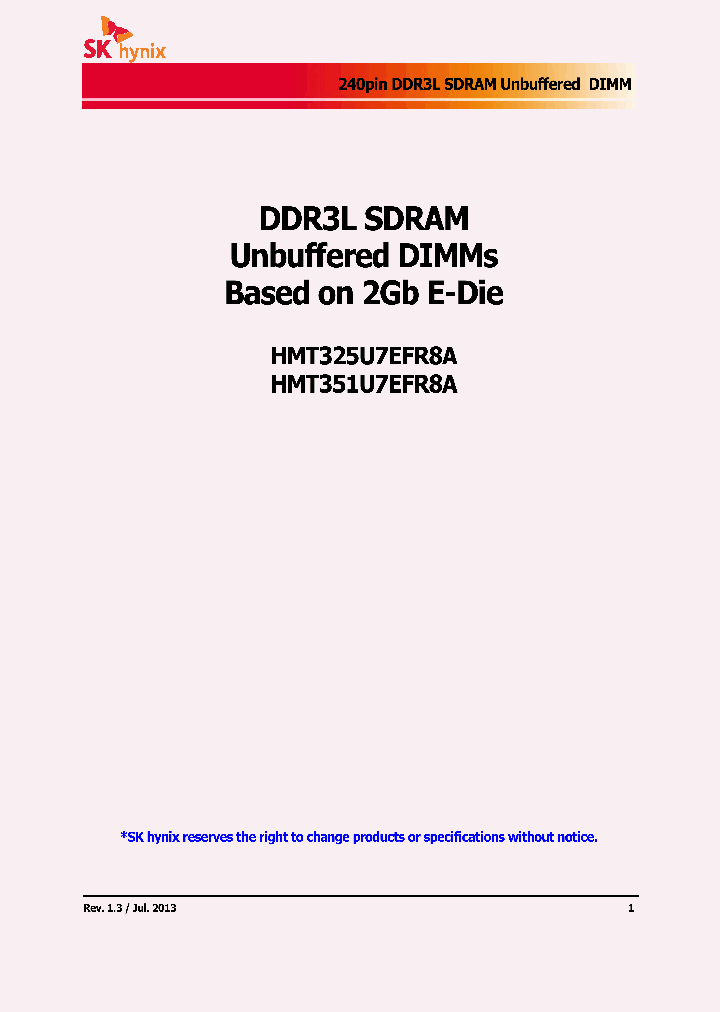 HMT351U7EFR8A-PB_7352319.PDF Datasheet