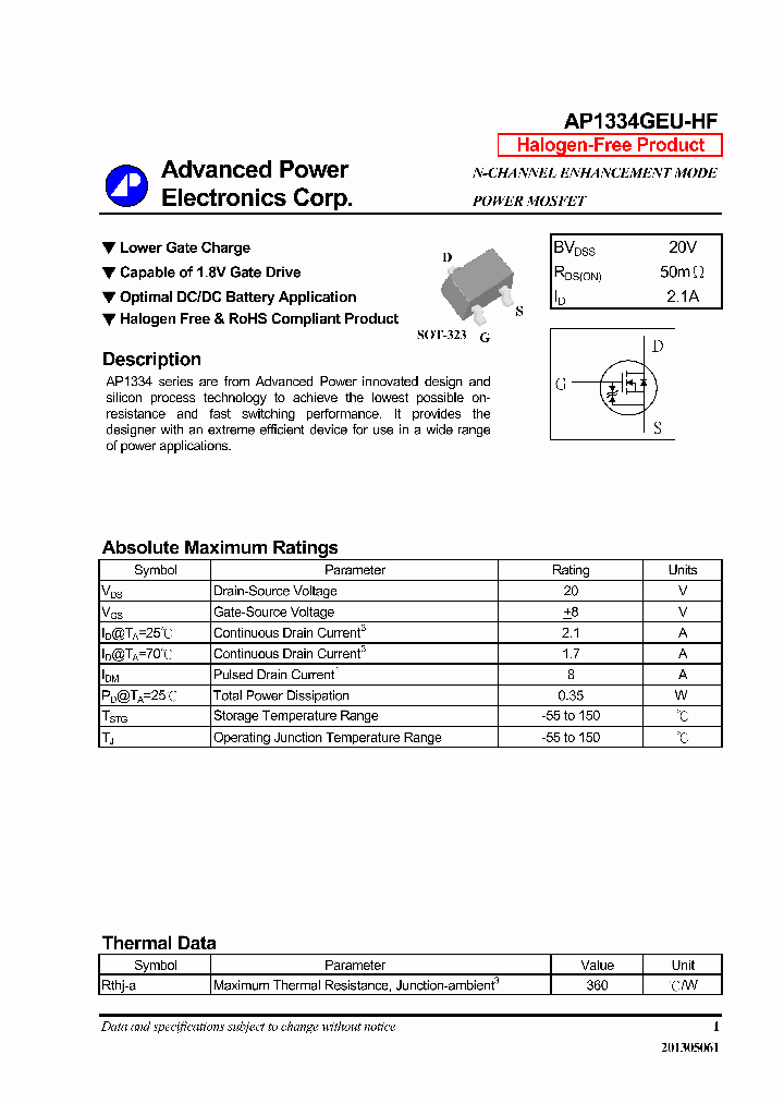 AP1334GEU-HF_7373526.PDF Datasheet