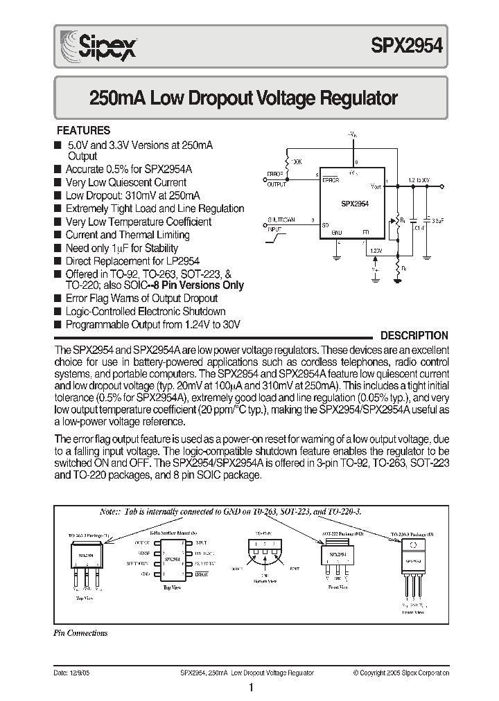 SPX2954AU-3-3_7383933.PDF Datasheet