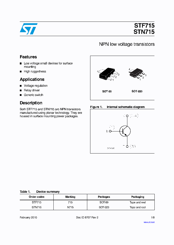 STF715_7387516.PDF Datasheet