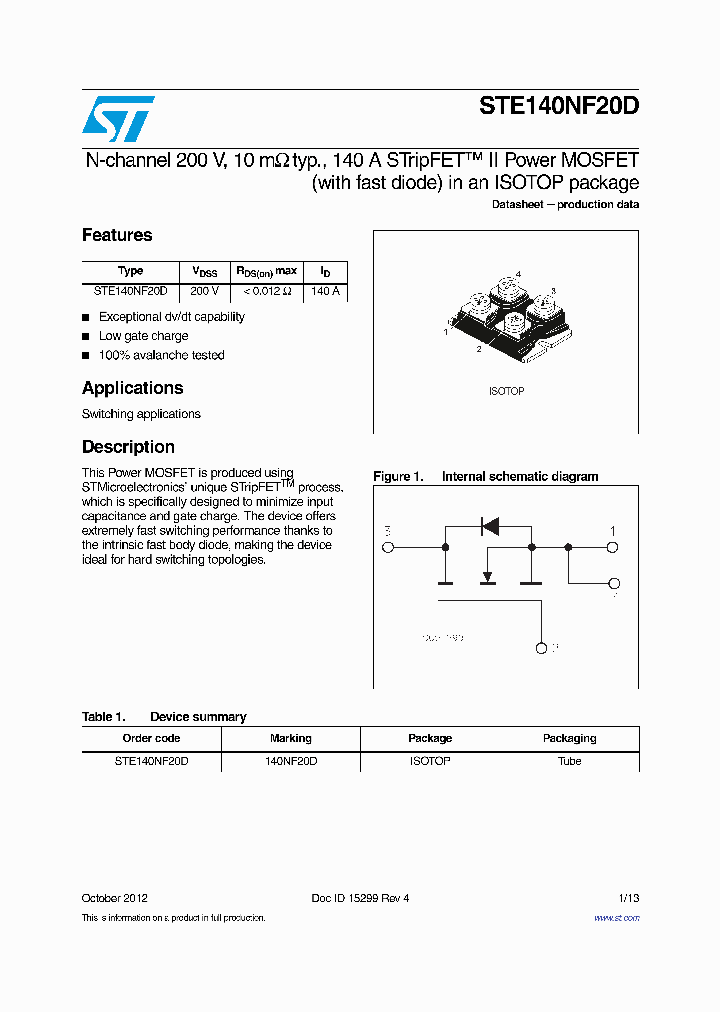 STE140NF20D_7454748.PDF Datasheet