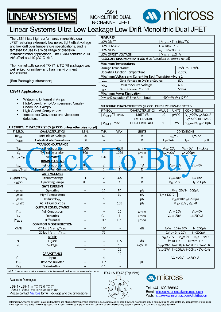 LS841TO-78_7457876.PDF Datasheet