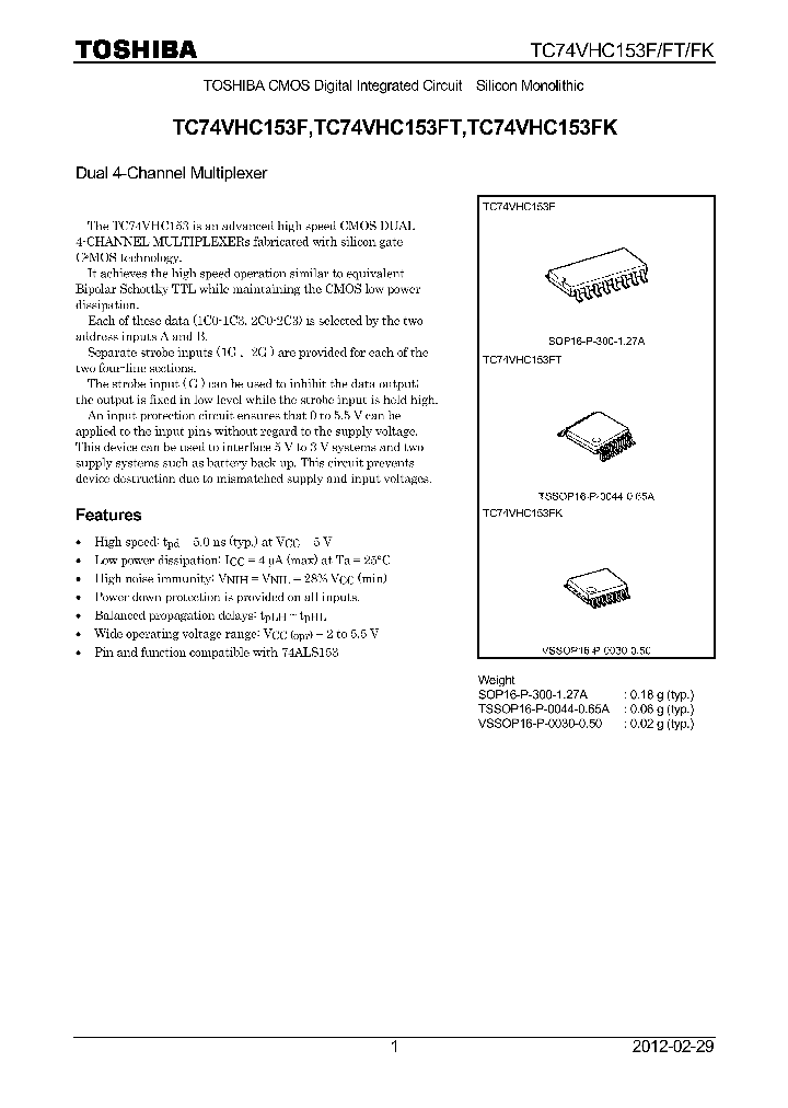 TC74VHC153F12_7487989.PDF Datasheet