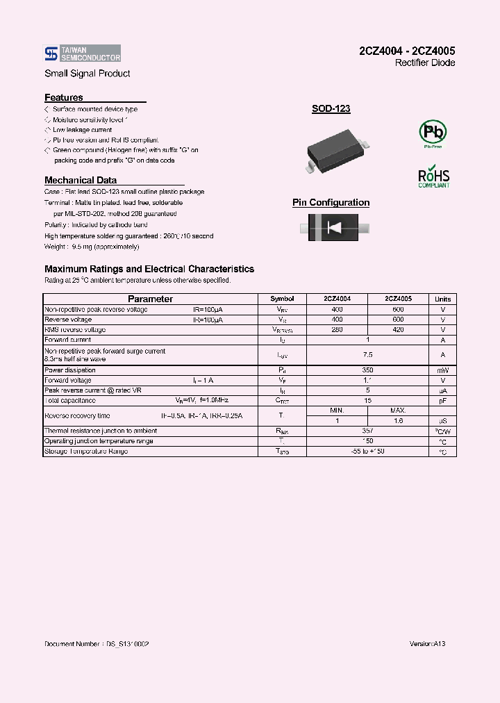 2CZ4004_7490718.PDF Datasheet