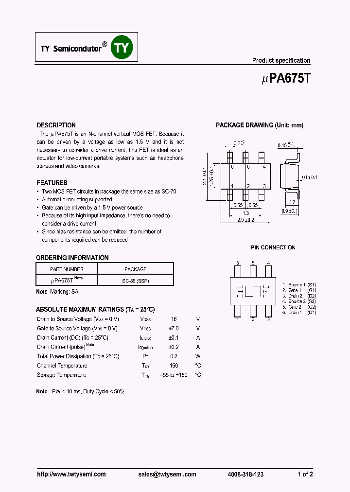 UPA675T_7491856.PDF Datasheet