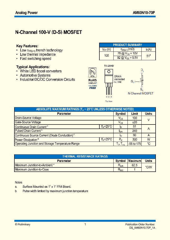 AM60N10-70P_7492612.PDF Datasheet