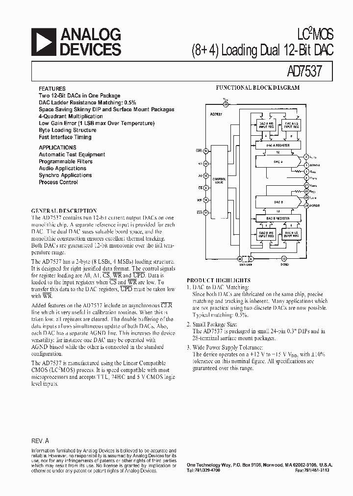 AD7537BR-REEL_7493225.PDF Datasheet