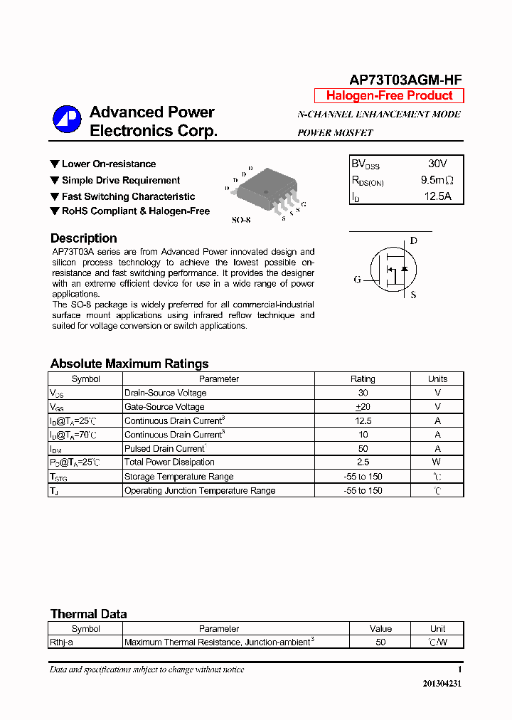 AP73T03AGM-HF_7497465.PDF Datasheet